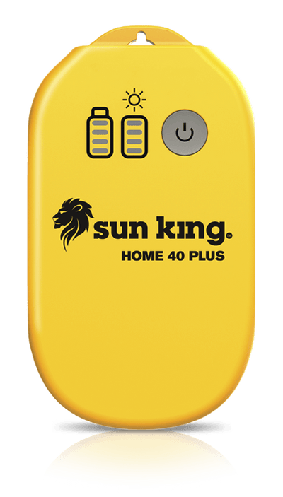 Sun King Home 40 Plus - Solar Lights System, 5.5W Solar Panel