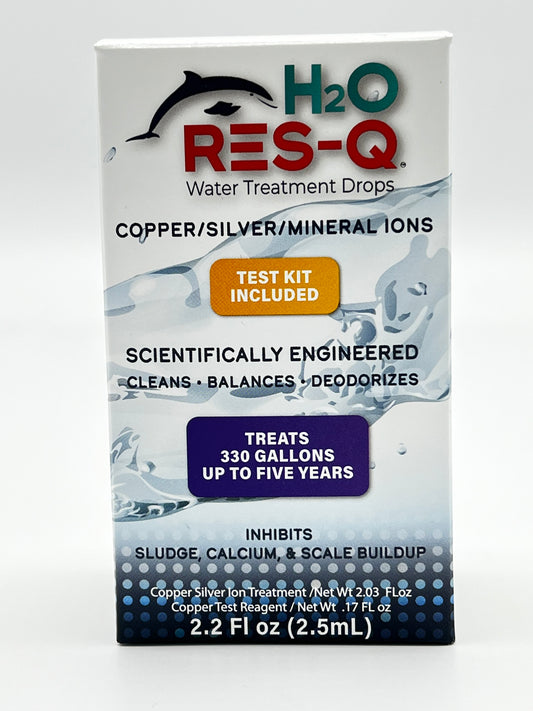 H2O RES-Q: 55-330 Gallon Water Storage Treatment