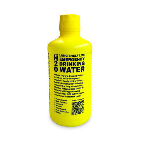 3 Gallons of Emergency Drinking Water - Guaranteed Bacteria Free - 20 Year Shelf Life