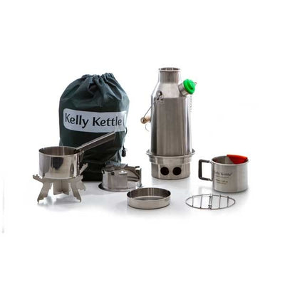 Kelly Kettle Stainless Steel Trekker Kit