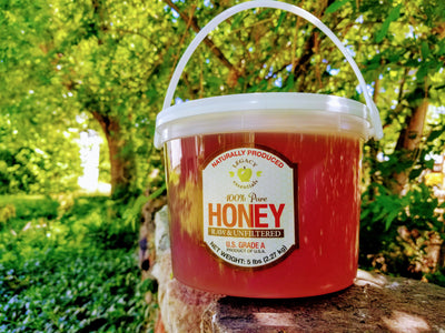 100% Pure Honey - Raw and Unfiltered