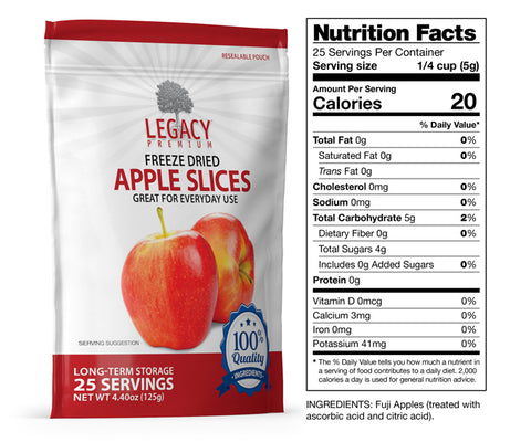 Apple Slices Nutrition Facts - Eat This Much