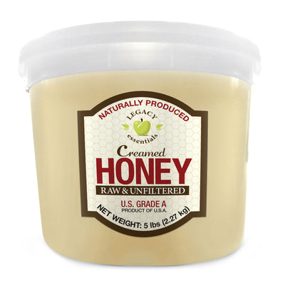 100% Pure Honey - Raw and Unfiltered