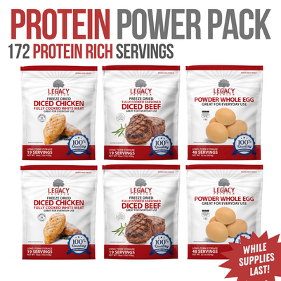 Protein Power Pack - 172 Protein Packed Servings