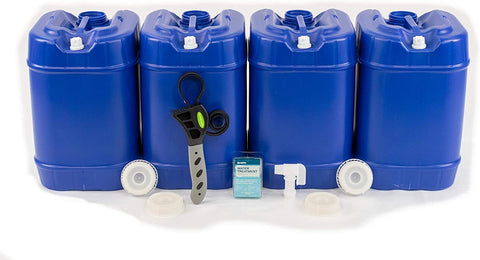 Smart Tank 50 Gallon Stackable Water Storage Tank - BPA Free - Made in the  USA : : Sports & Outdoors
